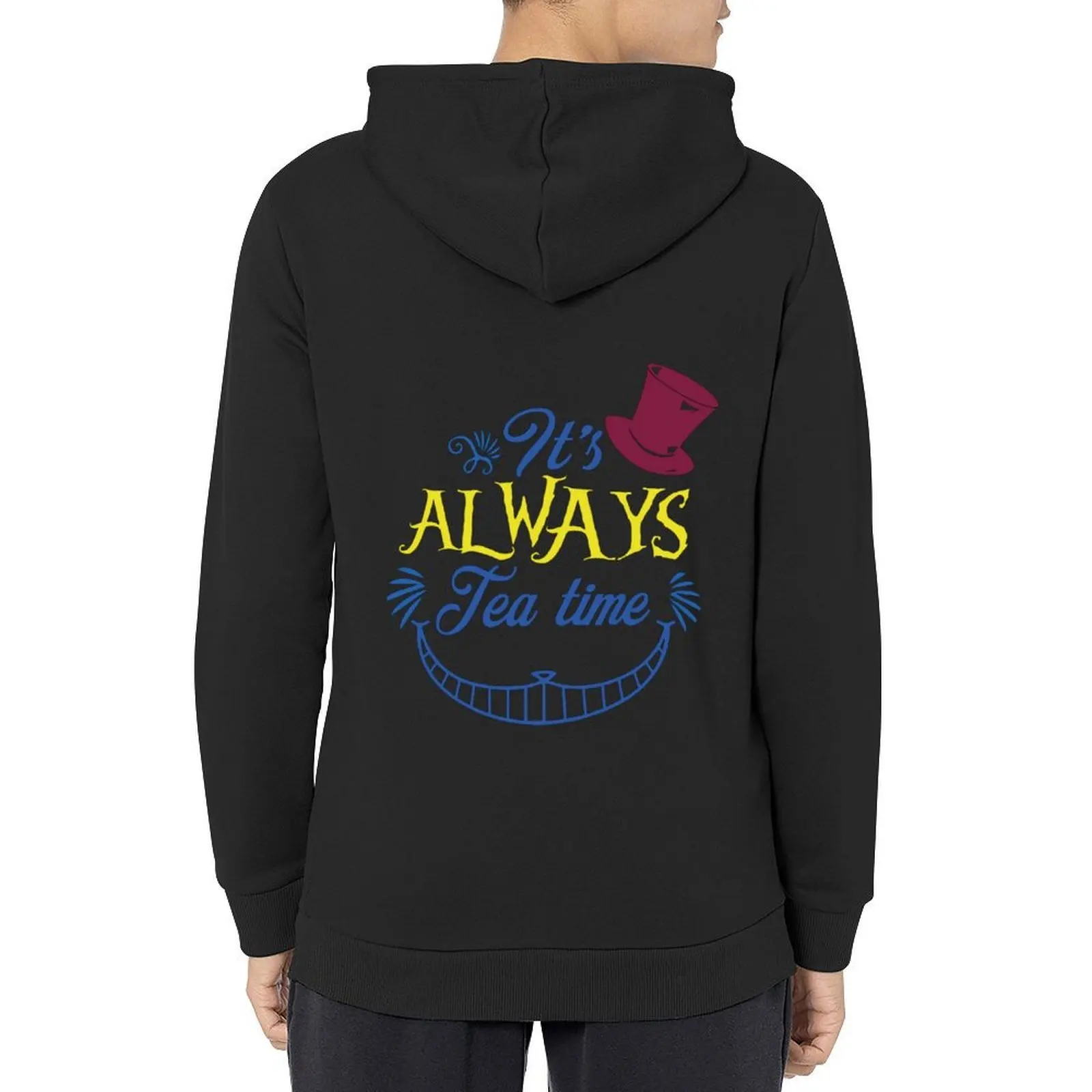 

ITS ALWAYS TEA TIME ! Hoodie men's clothes men's winter sweater korean style clothes autumn autumn hoodie
