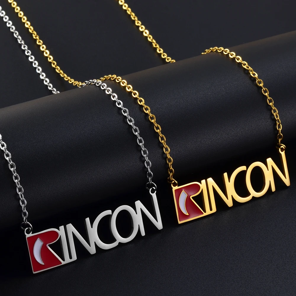 Anniyo Curacao Rincon Pendant Necklaces Stainless Steel Jewelry for Women Men Girls #273421