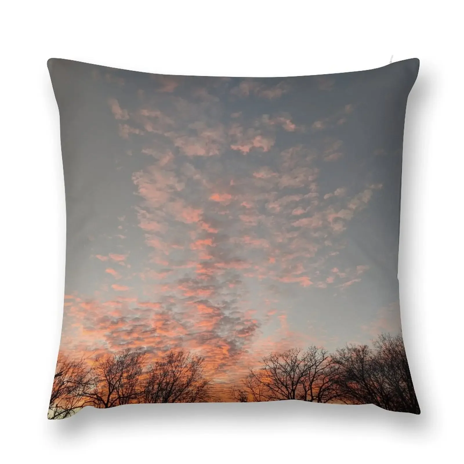 Color Cloud Sunset Photo Golden Evening Light Dark Throw Pillow Decorative Cushion Cover Sofa Covers pillow