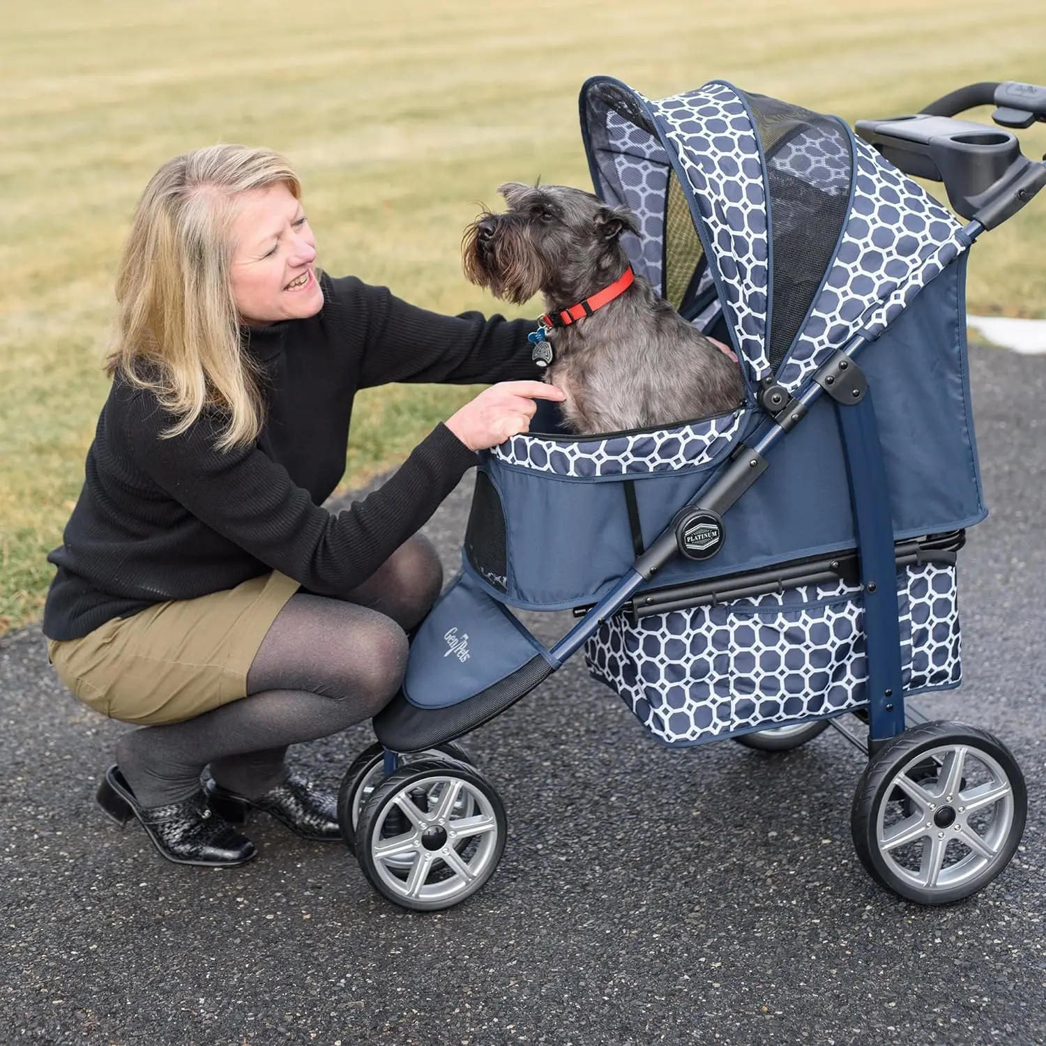 

Gen7Pets Monaco Pet Stroller ,Blue