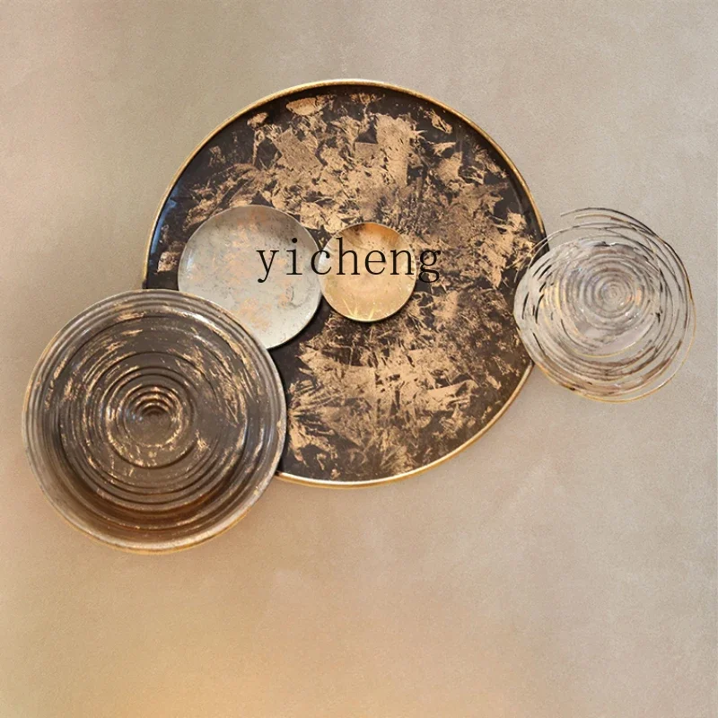 v9.4-Wall Decorations Hotel Homestay Art Room Decoration Wrought Iron Personalized Three-Dimensional Wall