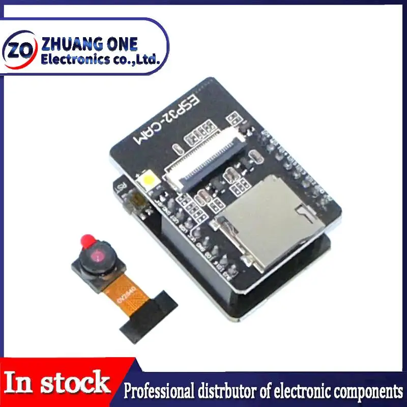 ESP32-CAM-MB ESP-32S WiFi Module Serial to WiFi Development Board 5V Bluetooth With OV2640 Camera Support Photo/Video Antenna