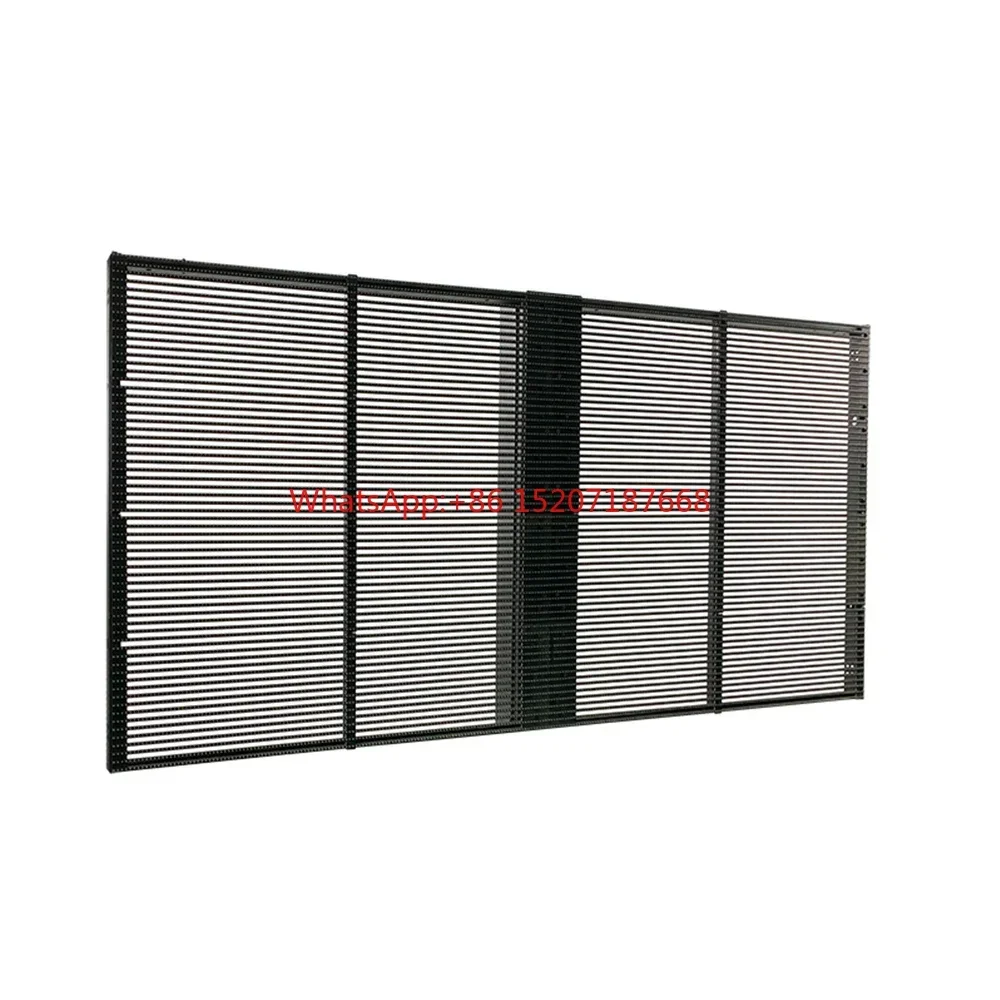 Store Window Advertising Led Display Transparent Led Screen Pantalla Led Transparente Glass Led Screens