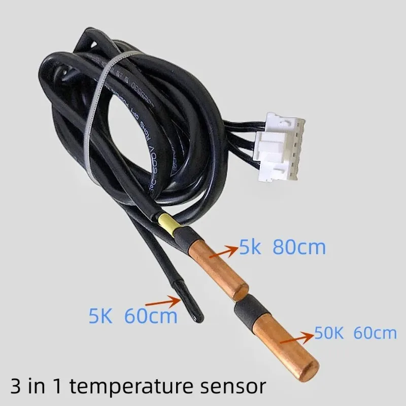 New  Variable Frequency air Conditioning Sensor 5K Room Temperature 5K Pipe Temperature 50K Exhaust Sensor Three-in-One