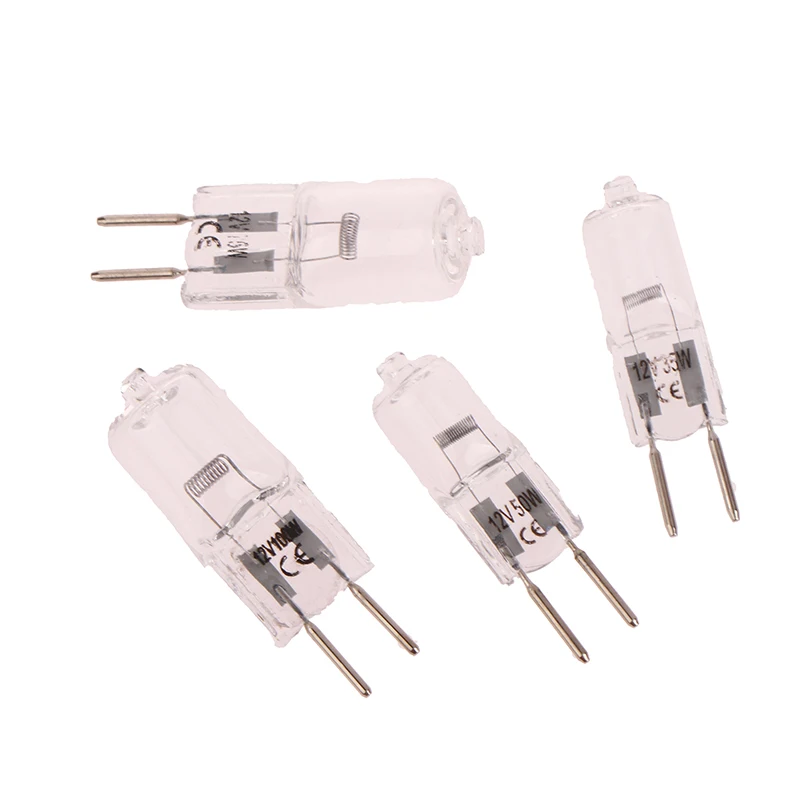 12V GY6.35 Halogen Lamp Beads 35W 50W 75W 100W Microscope Accessory For Aromatherapy Lamp Crystal Lamp Projector 2pin Bulb