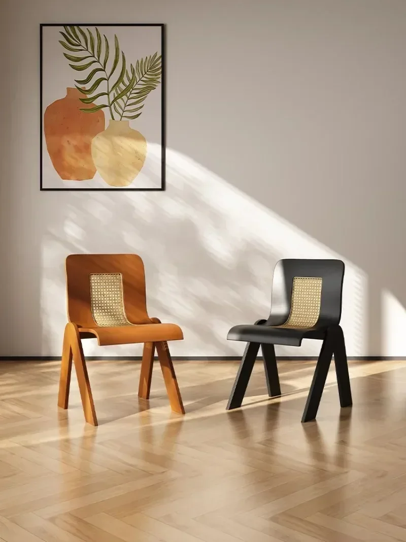 Leather Chair Relaxing Modern Armchairs Design Armchair Mid-century Dresser Elegant Dining Room Chairs Kitchen Furniture Pink