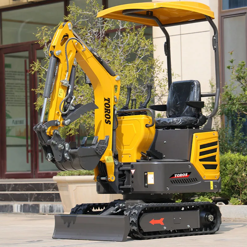 Small Micro Digger Mini Excavator  1 ton 1.2 ton Hydraulic Crawler Excavators for sale Customized Small Micro Digger 1 ton