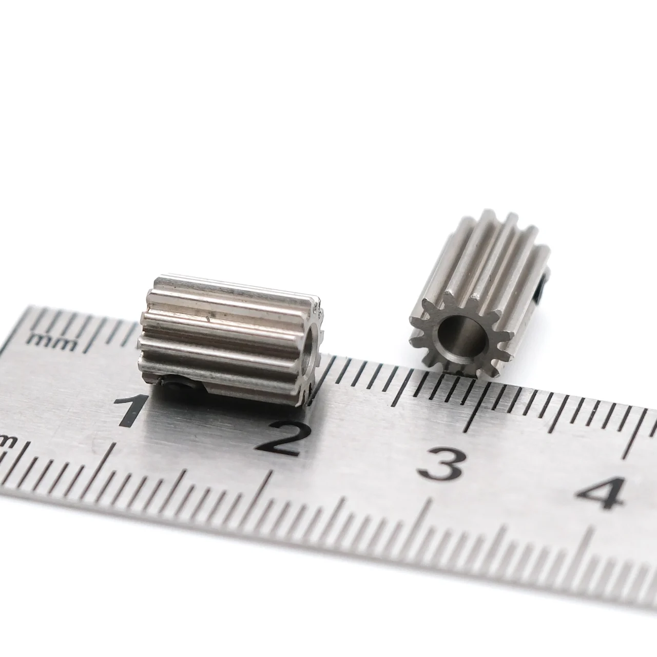 0.5M 12T 3MM Stainless Steel Spur Gear 10MM Cylindrical Metal Gear