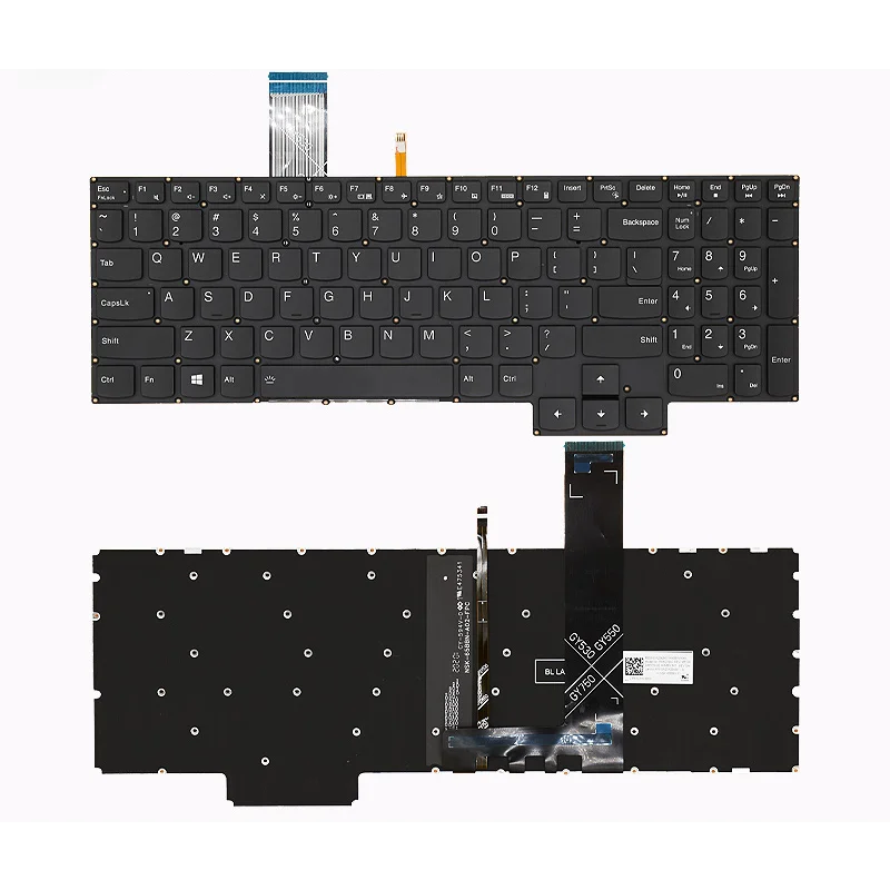 Podświetlana klawiatura do laptopa Lenovo Legion 5-15imh05h-15arh05h-15arh055 15ACH6H 5-15ACH6H 16ACH-06 15ACH-06 15ITH6 15ITH6H