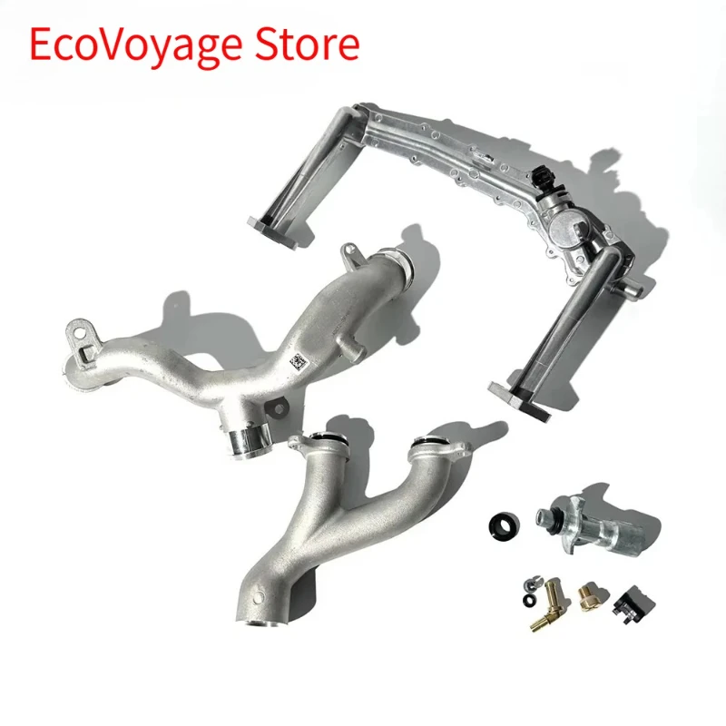 

3.0 V6 (AJ126) Upgraded aluminum cooling water pipe system kit For Range Rover Sport LR4 Discovery