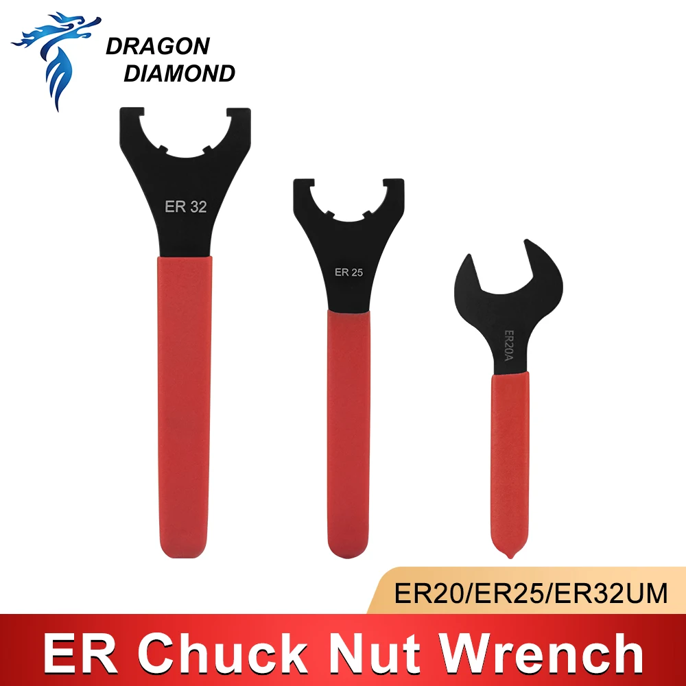 1PC ER Chuck Type UM Wrench ER20 ER25 ER32 Chuck for Chuck Clamp ER Wrench ER Nut CNC Milling Tool Lathe Tool