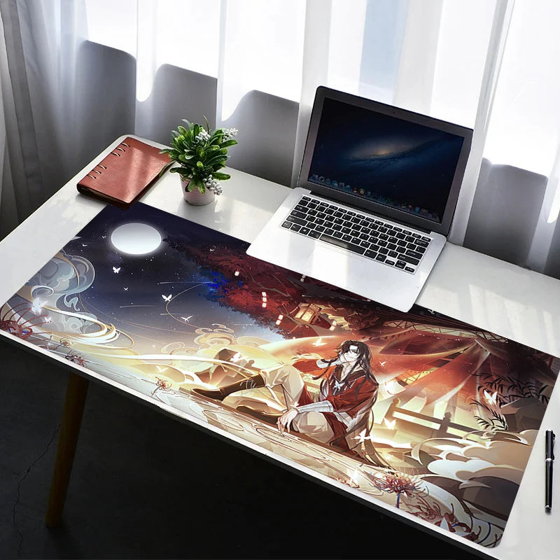 لوحة الماوس حصيرة مكتبية أنيمي Playmat الألعاب Tian Guan Ci Fu Mousepad Speed الكمبيوتر الكلاسيكي ومكتب ألعاب خزانة لوحة المفاتيح #3