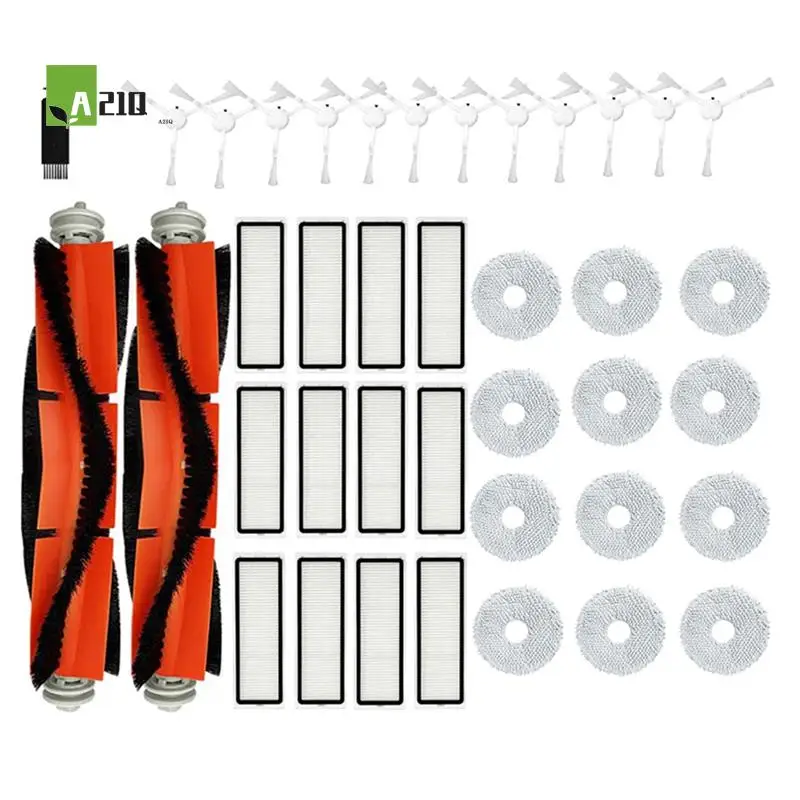 

A21Q -Replacemnet Accessories For Xiaomi S10+/S10 Plus/B105 Robot Vacuum Cleaner Main Side Brush Mop Cloths Hepa Filter