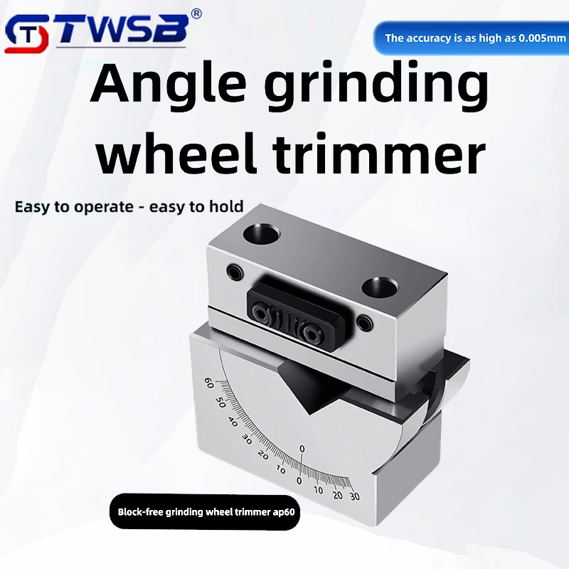 TWSB AP50/AP60 Universal Angle Grinding Wheel Trimmer Precision Handheld Grinding Machine Sloper Universal Milling Tool