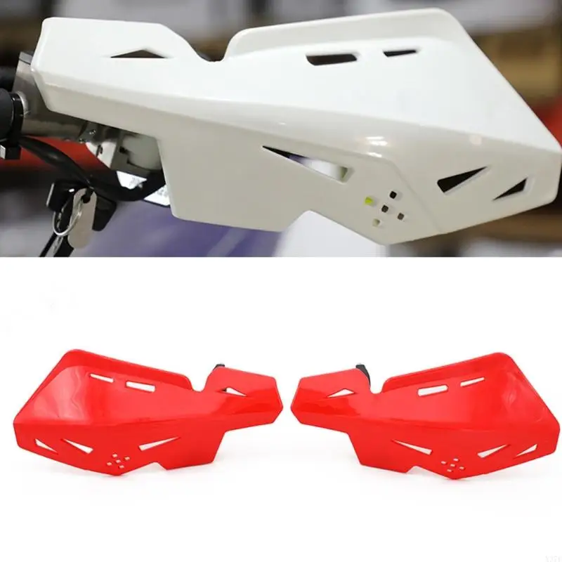 ユニバーサルオートバイハンドガードプラスチックメタル構造の風型設計簡単な快適さのための簡単なインストールx37f