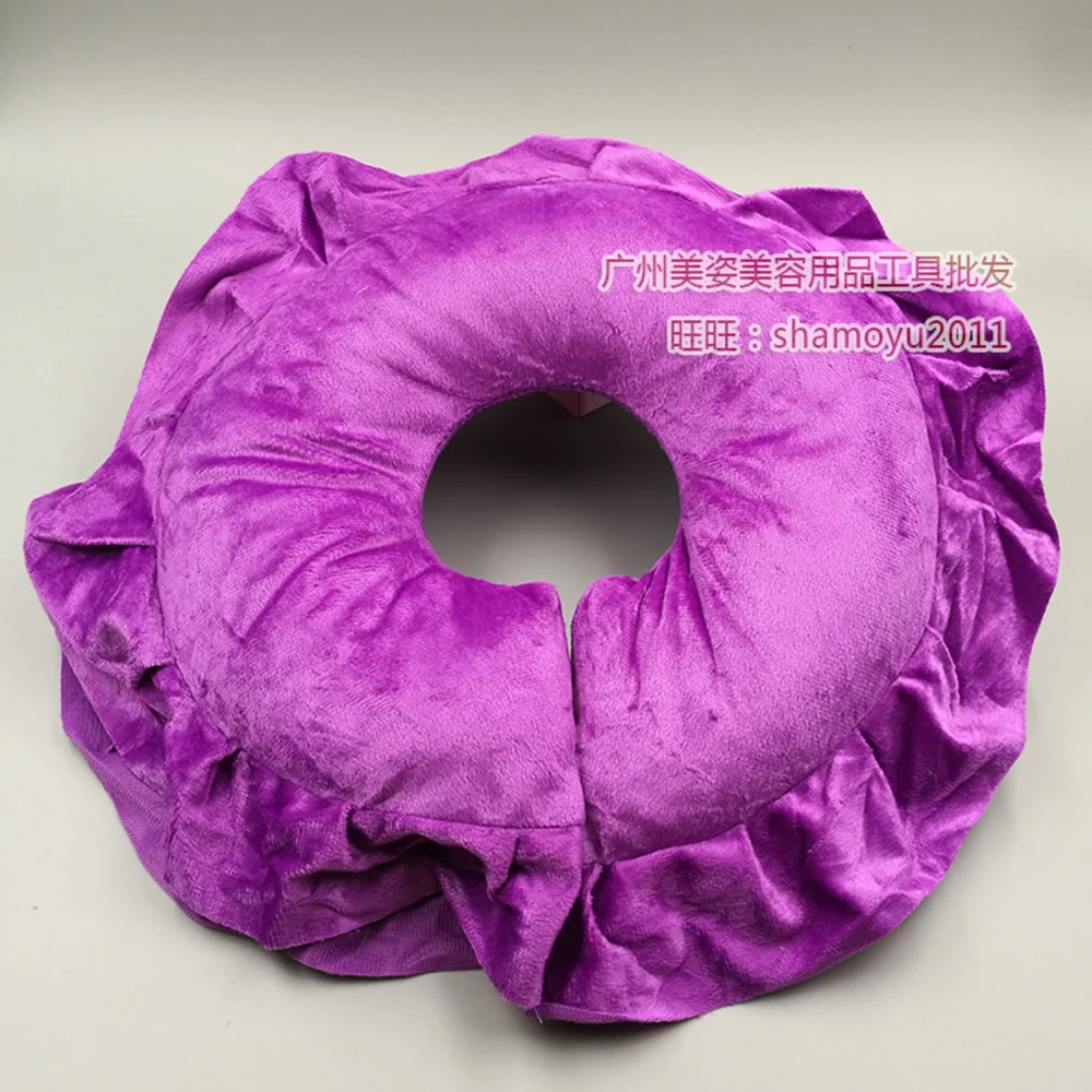 Beauty Salon Prone Pillow, Face Pad, Face Beauty Bed, Headrest Can Be Disassembled and Washed, U-shaped Pillow, Massage Bed,