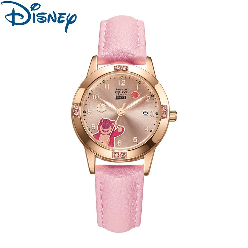 Disney For Children Watch Pixar Toy Story Lotso Cartoon Quartz Wriastwatch Date Boy Girl Student Kids детские часы для девоче