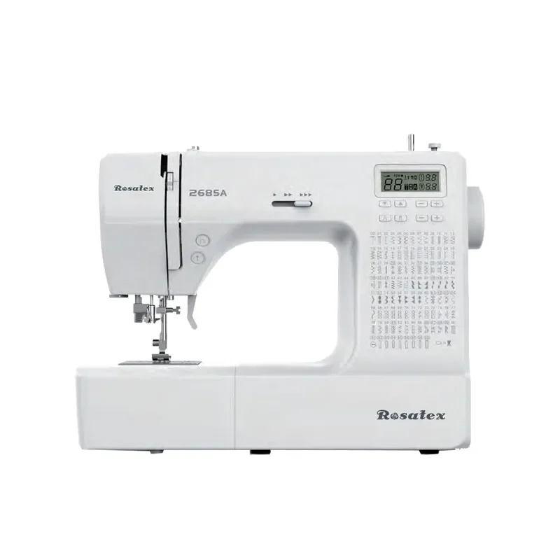 Rs-2685A Portable handle Homeuse 30W Domestic Overlock Sewing Machine