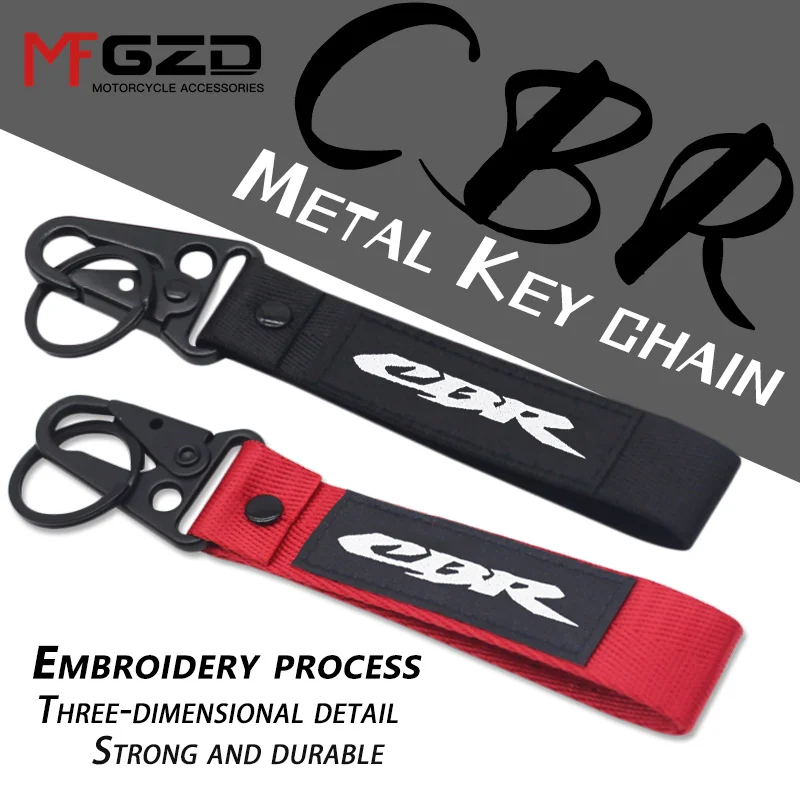 

CBR Motorcycle Keychain Keyring Keyfob Key Chain Ring For HONDA CBR650R CBR650F CBR600RR CBR1000RR CBR929/954RR CBR300R CBR250R