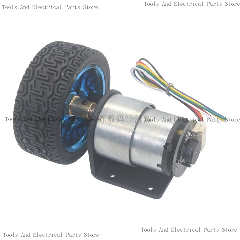 JGB37-520 Hall Encoder DC Reduction 4WD Balance Intelligent Car 6V12V Small Motor