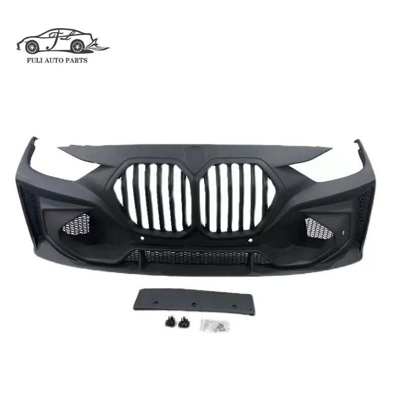 

FULI Auto body system For Bmw 3 Series F30 F35 RA Style Front bumper Front lip and Grille car bumper Body kit