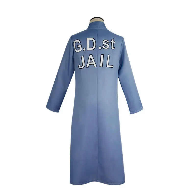 

RT01 Anime Jojo's Bizarre Adventure Jolin Kujo Cosplay Costume Stone Ocean Jolyne Cujoh Trench Uniform Halloween Party Suit&Gf1