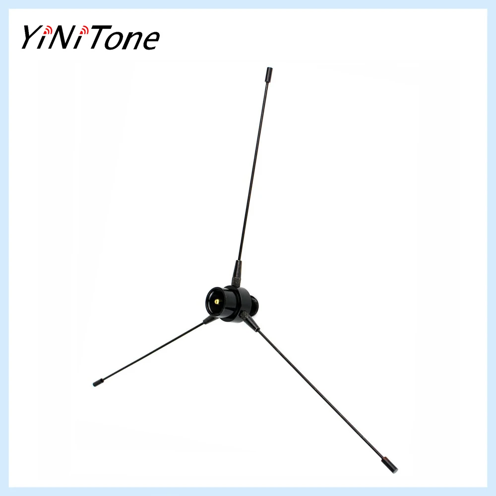 

RE-02 UHF-F to UHF-M Ground Radial Antenna Kit - Enhances Signal & Reduces SWR for Walkie Talkie or Car Radio Use