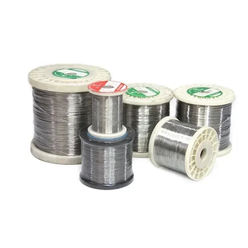 10M Cr20Ni80 Nichrome Heating Wire, 0.1mm-4mm High Resistance Wire Foam Cutting, Industrial Heating