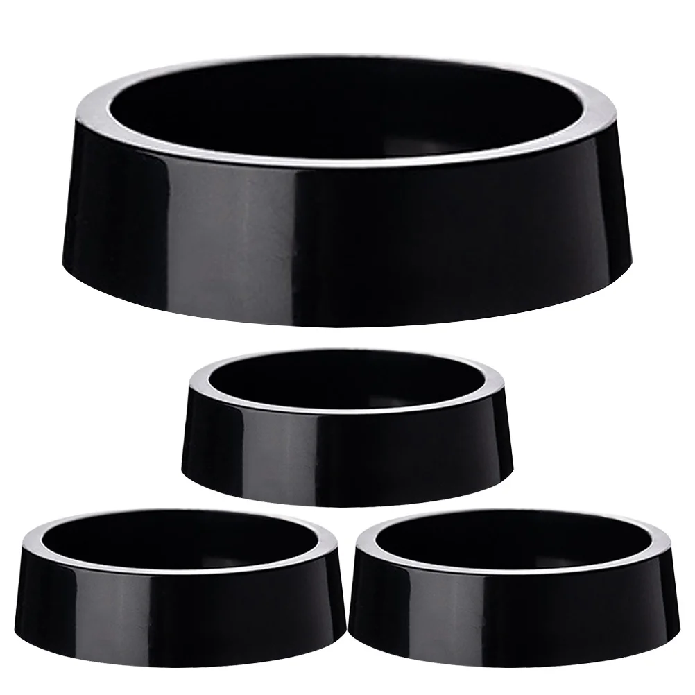 

4Pcs Anti-Slip Caster Cups Furniture Leg Caps Heavy Duty Floor Protectors for Chair Table Sofa Non-Slip Rubber Glide Chair Leg