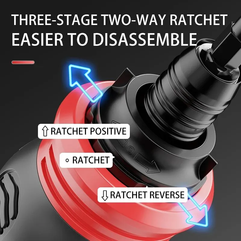 Multifunctional Ratchet Screwdriver Set with Bi-Use Socket & Extender - Effort-Saving Home Repair Tool