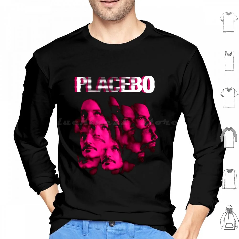 The-Plcb-- Hoodie cotton Long Sleeve Band Music Placebo Muse Tour 2024 Rush Music