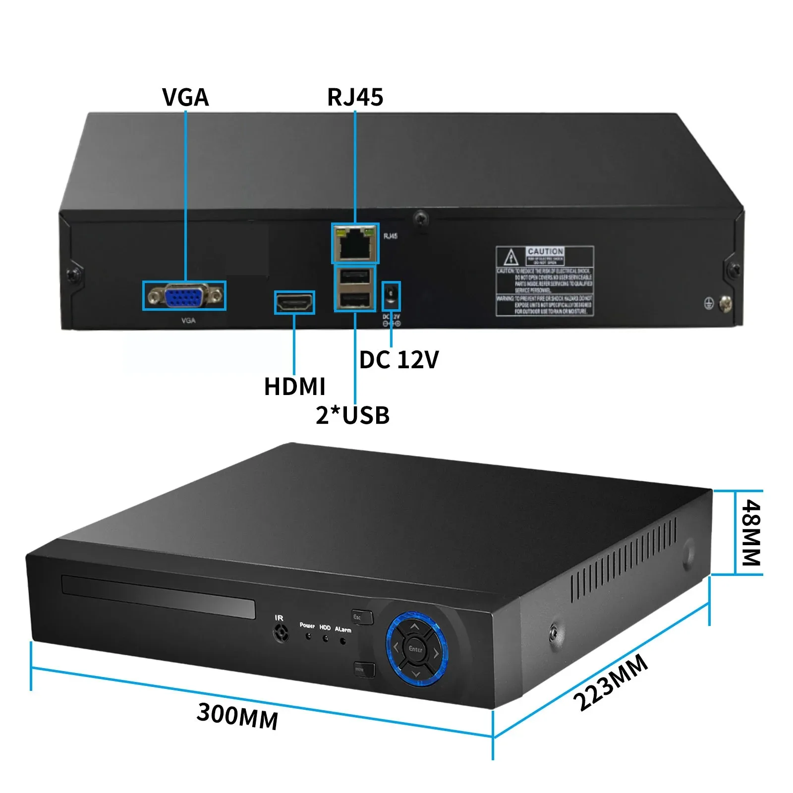 Imagem -04 - Gadinan-kit Sistema de Segurança Nvr Câmera Dome 4k ip Cctv Audio 32ch Face Detect Conjunto de Vigilância P2p Poe Vídeo Xmeye App 8mp 4mp