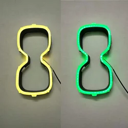 TVYVIKJ LED Car Inner Ambient Light For Honda CR-V 2023 Water cup + saddle Ambient Lamp APP Controls 64 Color Transformation
