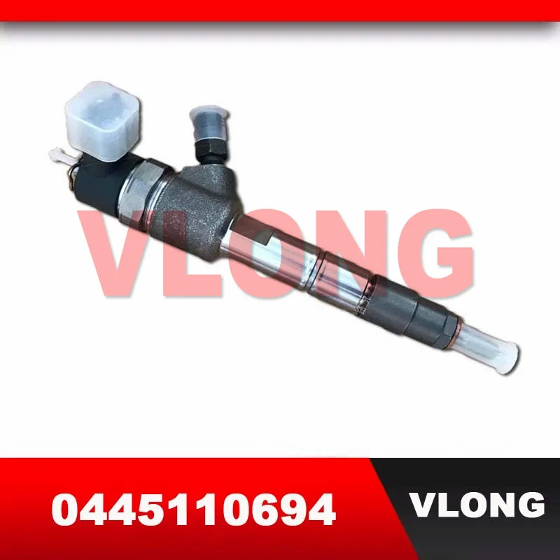 

4PCS Genuine New Diesel Engine Inyector Assembly 0 445 110 694 For JIANGXI Wolf JE493L DCN4 Common Rail Fuel Injector 0445110694