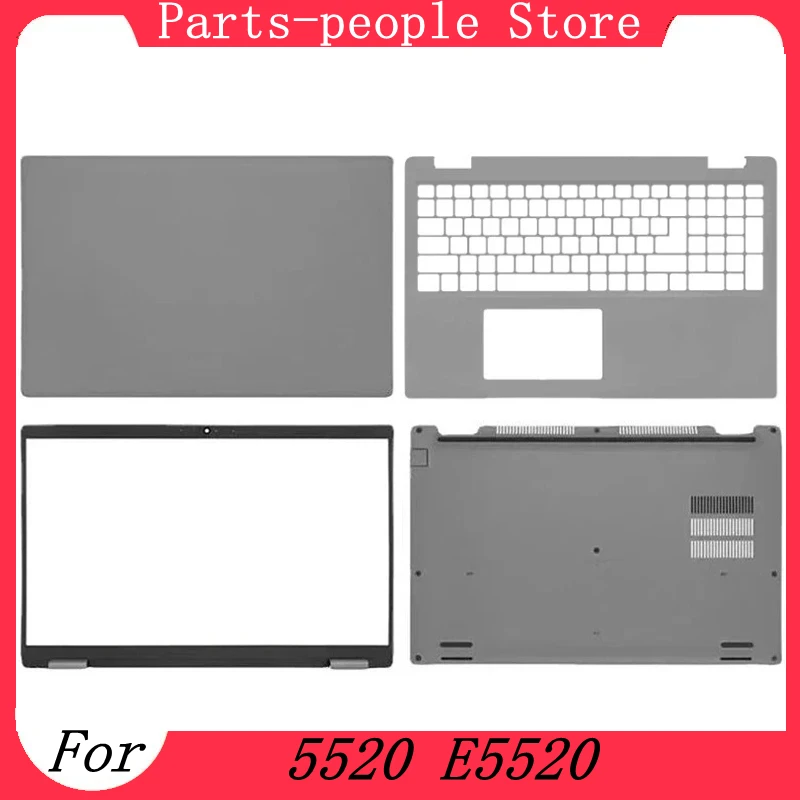 Nuevo para Dell Latitude 5520 E5520 Series Laptop LCD contraportada tapa trasera cubierta superior bisel frontal reposamanos carcasa inferior reemplazar
