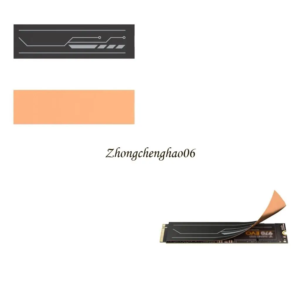 

Enhances M.2 Cooling Graphenes Heatsink Layer For M.2 2280 SSDs Application 601F