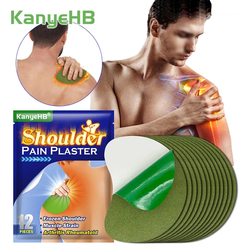 12/24 قطعة رقعة للرقبة والكتف والركبة، رقعة الوخز بالإبر، رقعة حرارية، رقعة ركبة دافئة تدوم طويلاً
