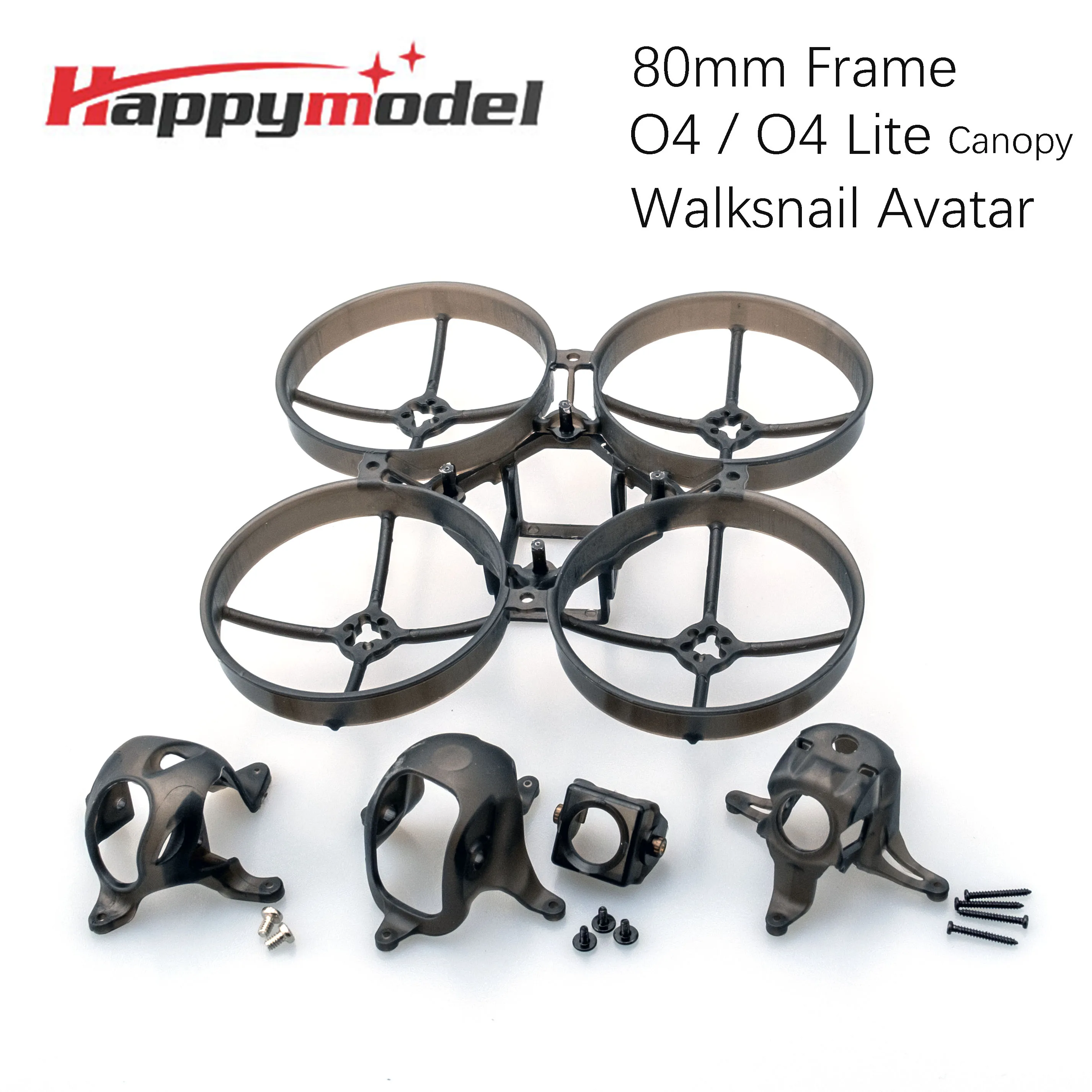 Fpv Drone Camera - Happymodel M80 Whoop Frame 80mm Wheelbase