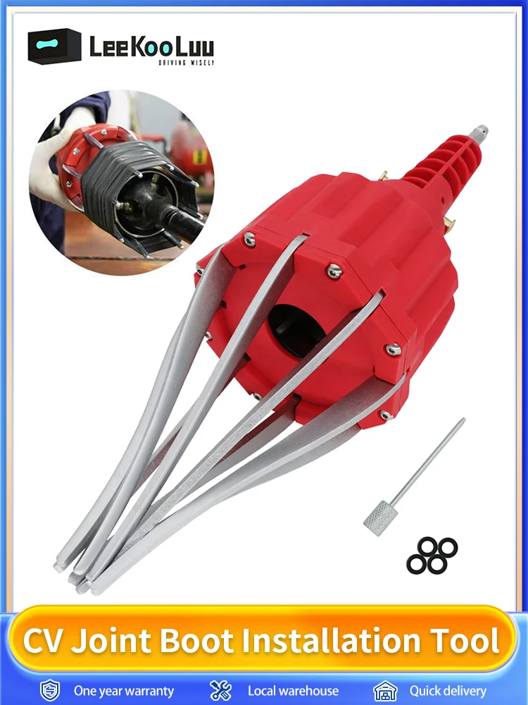 Leekooluu Automotive Pneumatische Homokineet Boot Installatie Tool CV Boot Expander Rod Spreader Installatie Removal Tool Kit - afbeelding 2