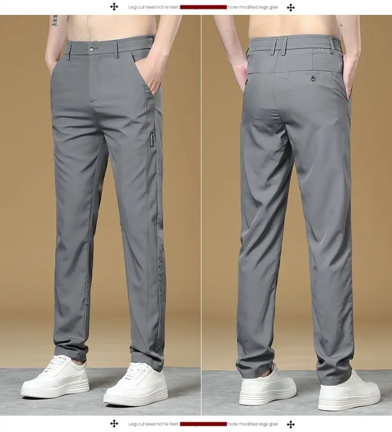 Spring and Autumn Men's Golf Pants High Quality Elastic Fashion Leisure Multi Functional Breathable Pants in Multiple Colors