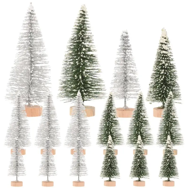 

16pcs Train Scenery Landscape Trees Miniature Trees Architecture Building DIY Trees