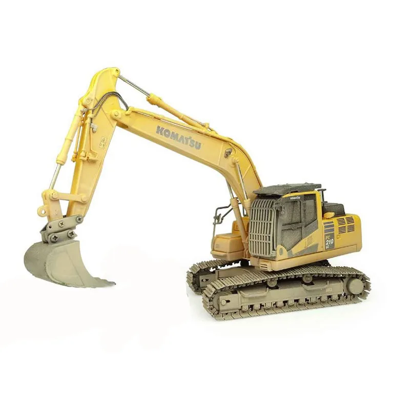 

UH Diecast 1:50 Scale Komatsu PC210LC-11 Excavator Old Mud Track Version Engineering Vehicle Alloy Model 8144 Collection