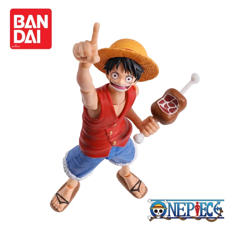 

Bandai One Piece In Stock Monkey D. Luffy 100% Genuine Anime Merchandise Model Figurine Ornaments Holiday Gifts Action Figure