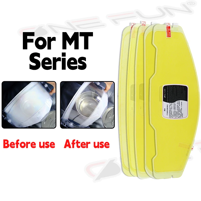 

Anti fog Visor for MT V-28 V28B Thunder4 V12 V12B Thunder3 V-14 Visor Helmet Face Shield Accessories Lens Film pin Anti fog Lock