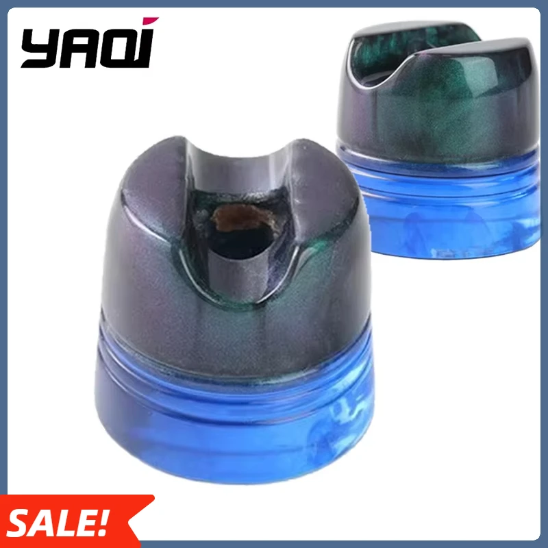 

Yaqi 14MM Ocean Color High Quality Resin Portable Razor Holder For Mens Fashion Mini Portable Travel Holder