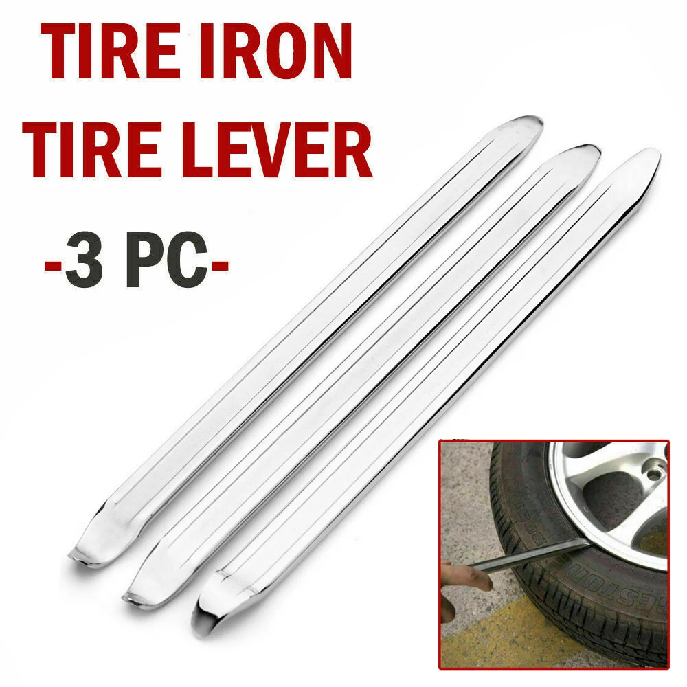 3PCS 30cm Tire Lever Tyre Spoon Tire Rim Opener Lever Changer Auto Motorbike Tyre Spoon Supplies High Quality Car Repair Tool