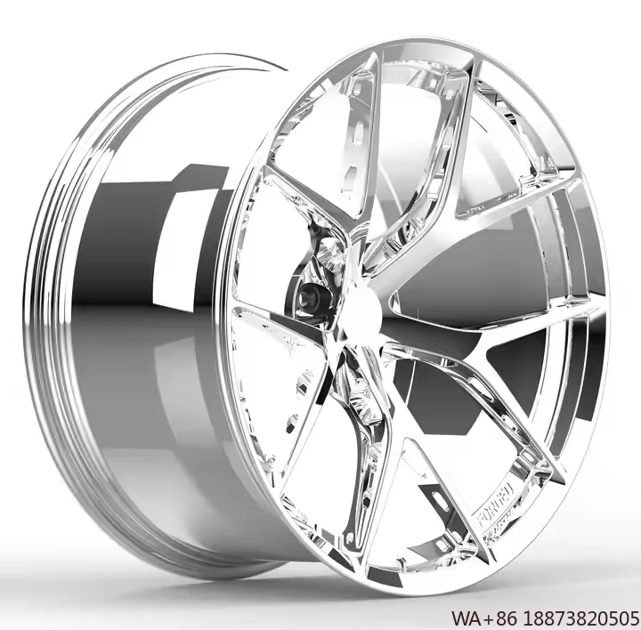 

Chrome Concave Forged Car Wheel Rims 16-24 Inch Aluminium Alloy 5x114.3 5x130 5x120 5x127 Forged Wheels