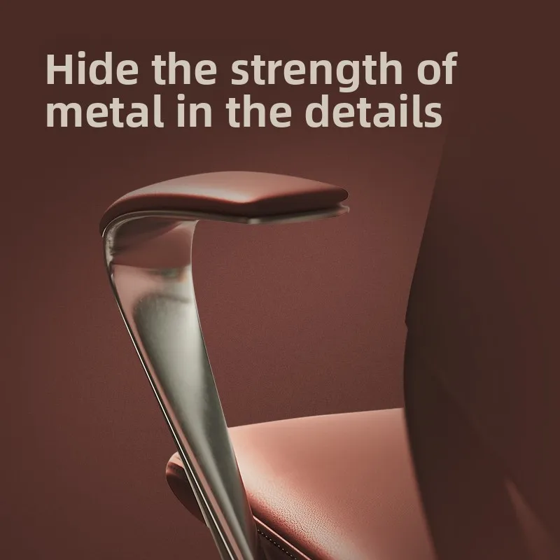 كرسي مكتب تنفيذي فاخر، كرسي كمبيوتر مريح راقي، طراز إيطالي بسيط، كرسي مكتب للدراسة، كرسي دوار