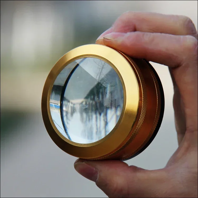 Portable Desktop Double Glass Magnifier Enlargementfor Reading Map Viewing Elderly Vision Support Magnifying Glass Professional