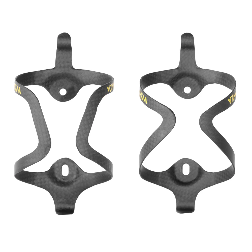 AliExpress VXM 3k full Carbon Fiber Bike Water Bottle Holder Ultralight For Diameter 72-75mm MTB Road Bicycle Car Frame Water Bottle Rack